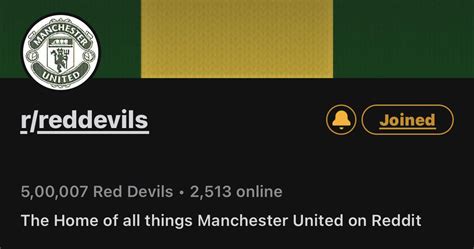 Manchester united subreddit - A subreddit for news and discussion about Liverpool FC, a football club playing in the English Premier League. Liverpool are one of the most decorated football clubs in all of world football, with 19 English League Titles and 6 European Cups. ... Reddit's home for all things Manchester United related. members. Go to Gunners ...